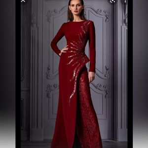 MNM couture evening gown.